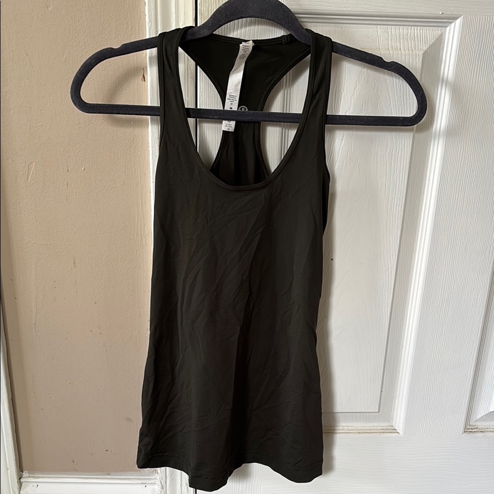 Lulu Lemons Green Tank Top